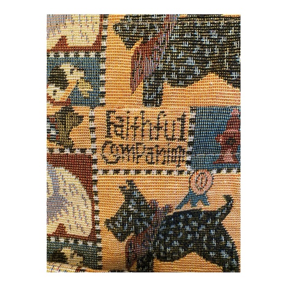 Canvas / Tapestry Tote “Faithful Companion”. Excellent Condition, barely used - Picture 4 of 10